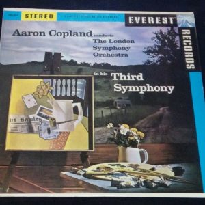 Aaron Copland – Third Symphony Everest SDBR 3018 lp EX