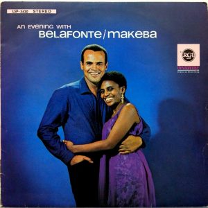 An Evening With Belafonte / Makeba LP 1966 Orig. Germany Pressing Calypso Africa