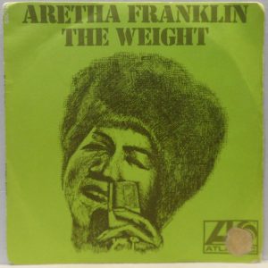 Aretha Franklin – The Weight / Track Of My Tears 7″ Single Atlantic funk soul