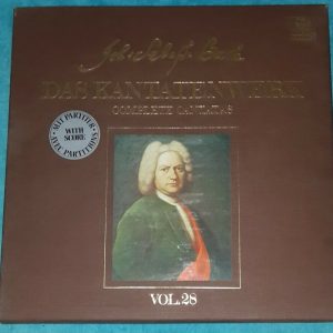 BACH Cantatas BWV111-114 Concentus Musicus Wien / Harnoncourt Telefunken 2 LP EX