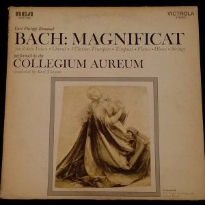 BACH Magnificat   Collegium Aureum / Kurt Thomas   RCA VICS 1368 LP 1968