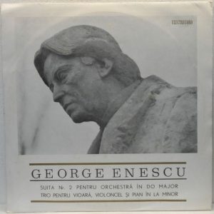 BUGEANU George Enescu ‎- Suite No. 2 / Trio LP Electrecord ECE 0291 Romania