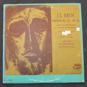 Bach – Cantata No. 32 / 79 .  Karl Ristenpart . Music Guild MG 122 lp