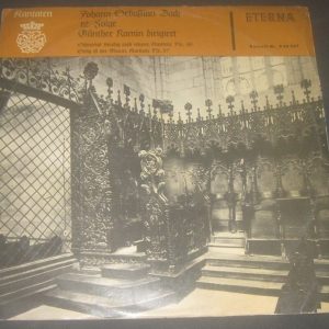 Bach  Cantatas  Nos. 36 & 57 Ramin Eterna 820527 LP ED1 1966