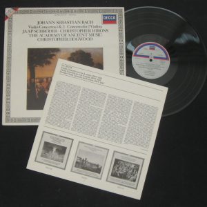 Bach – Violin Concerto . Schroder / Hirons . Decca ( Teldec ) lp DIGITAL