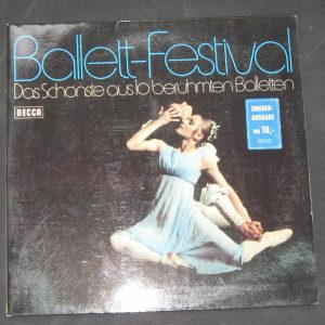 Ballett Festival – TSCHAIKOWSKY , DELIBES , CHOPIN , PROKOFIEFF Decca lp