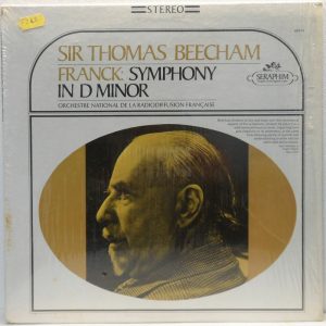 Beecham / Radioffusion Francaise FRANCK – Symphony in D Minor LP Seraphim USA