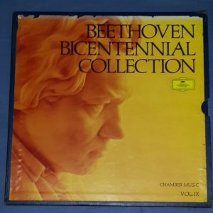 Beethoven Bicentennial Collection, Vol IX, Chamber Music  DGG  STL-49 5 LP Box