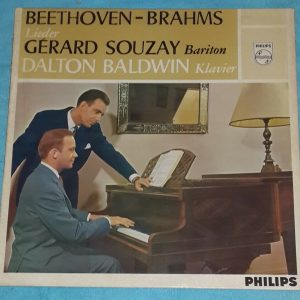 Beethoven – Brahms Lieder Gérard Souzay Dalton Baldwin Philips  A 02256 L LP EX