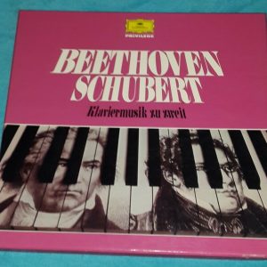 Beethoven & Schubert – Piano Duets Demus Badura-Skoda DGG 2705027 2 LP Box EX