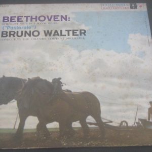 Beethoven Symphony No. 6 Pastorale Bruno Walter Columbia ML 5284 2-Eye LP