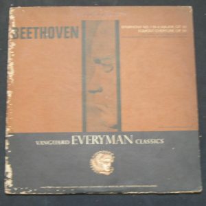 Beethoven Symphony No. 7 , Egmont Overture . Boult . Vanguard lp 1965