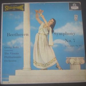 Beethoven Symphony No. 7 SOLTI LONDON FFSS CS 6093 BLUE BACK LP