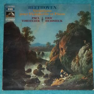 Beethoven – Variations For Cello & Piano Tortelier Heidsieck HMV 2C 065-12531 LP
