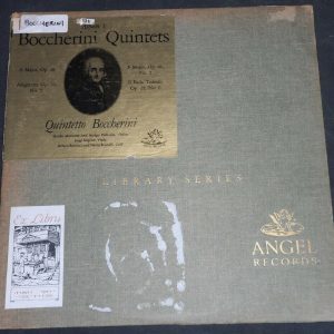 Boccherini Quintets , Album 1 Quintetto Boccherini Angel Records ‎ANG 45006 lp