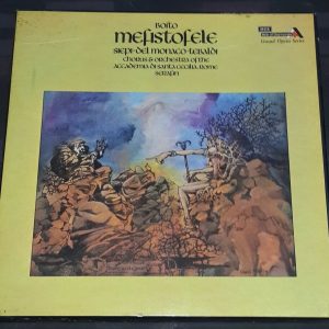 Boito : Mefistofele Siepi / Tebaldi / Serafin  Decca GOS 591-3 Box 3 LP