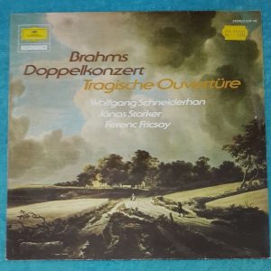 Brahms ‎– Double Concerto Starker Fricsay Schneiderhan DGG 2535 140 LP EX-