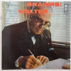 Brahms – Symphony No.1 Bruno Walter New York Philharmonic Columbia 6 eye ML 5124