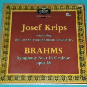 Brahms Symphony No.1 Krips London LL 1608 LP