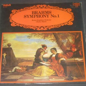 Brahms – Symphony No.1 Munch RCA CCV 5018 lp EX
