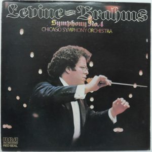 Brahms – Symphony no. 4 Chicago Symphony Orchestra James Levine RCA ARL1-2624