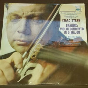 Brahms – Violin Concerto Stern  Ormandy  CBS 72094 lp ED1
