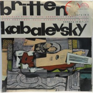 Britten / Kabalevsky – Sonata In C / Sonata In B Flat LP 1964 Supraphon ?Czech