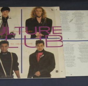 CULTURE CLUB – From Luxury To Heartache LP Rare Israel Pressing 1986 + Lyrics