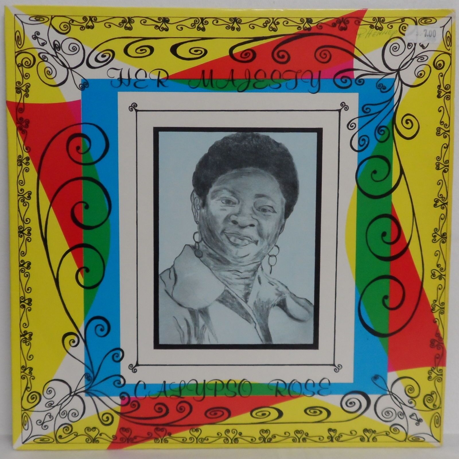 Calypso Rose ‎- Her Majesty Calypso Rose LP Vinyl Record 1977 Trinidad Tobado