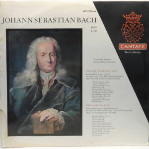 Cantate Bach-Studio 651 213 Wilhelm Ehmann J. S. Bach Cantatas BWV 36 & BWV 64