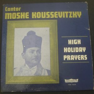 Cantor Moshe Koussevitzky – High Holiday Prayers LP Jewish Religious FAM 1023