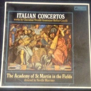 Cherubini Vivaldi  Geminiani Bellini Corelli  Marriner  L’Oiseau-Lyre LP