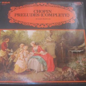 Chopin Preludes (Complete) Alexander Brailowsky – Piano RCA CCV 5003 lp EX