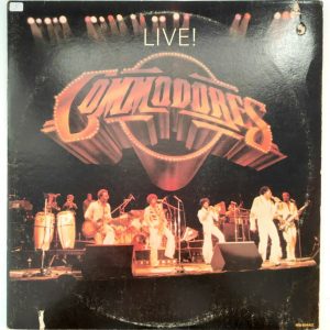 Commodores – Live! Orig. 1977 USA Pressing 2LP Gatefold Funk Soul Disco Motown