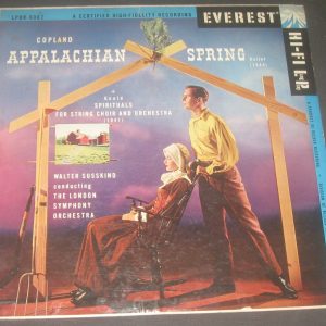 Copland Appalachian Spring  Gould Spirituals For String Susskind Everest LP 1958