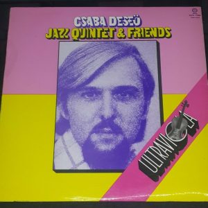 Csaba Deseo Jazz Quintet & Friends ‎- Ultraviola  Pepita ‎ SLPX 17504  LP EX