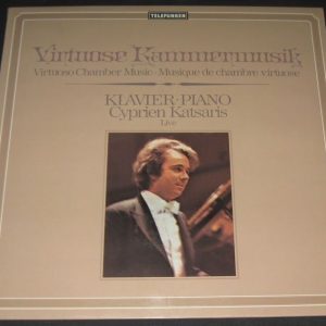Cyprien Katsaris ?- Virtuoso Chamber Music – Live Recital LP Telefunken Germany