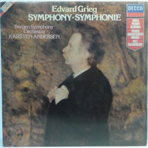 Decca Digital Bergen Symphony Orchestra / Andersen – Grieg – Symphony In C Minor