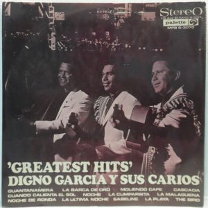 Digno Garcia Y Sus Carios – Greatest Hits LP Rare Israel pressing 1967 Latin