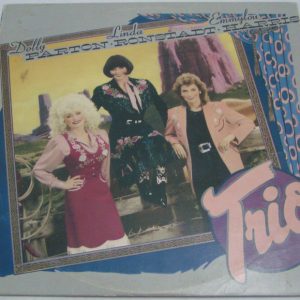 Dolly Parton / Linda Ronstadt / Emmylou Harris – TRIO LP Rare Israeli press 1987