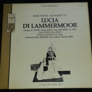 Donizetti – Lucia di Lammermoor Sanzogno   Everest  S-439/2 2 LP Box