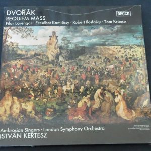 Dvorak Requiem Mass / Kertesz  Decca SET 416-7 2 LP Box EX