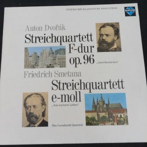 Dvorak , Smetana – Streichquartett Leonhardt Quartet  Saphir ‎INT 120.843 lp ex