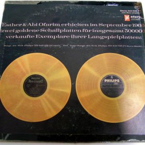 Esther & Avi Ofarim – “The New Album” 1966 Golden Record festive Stern press LP