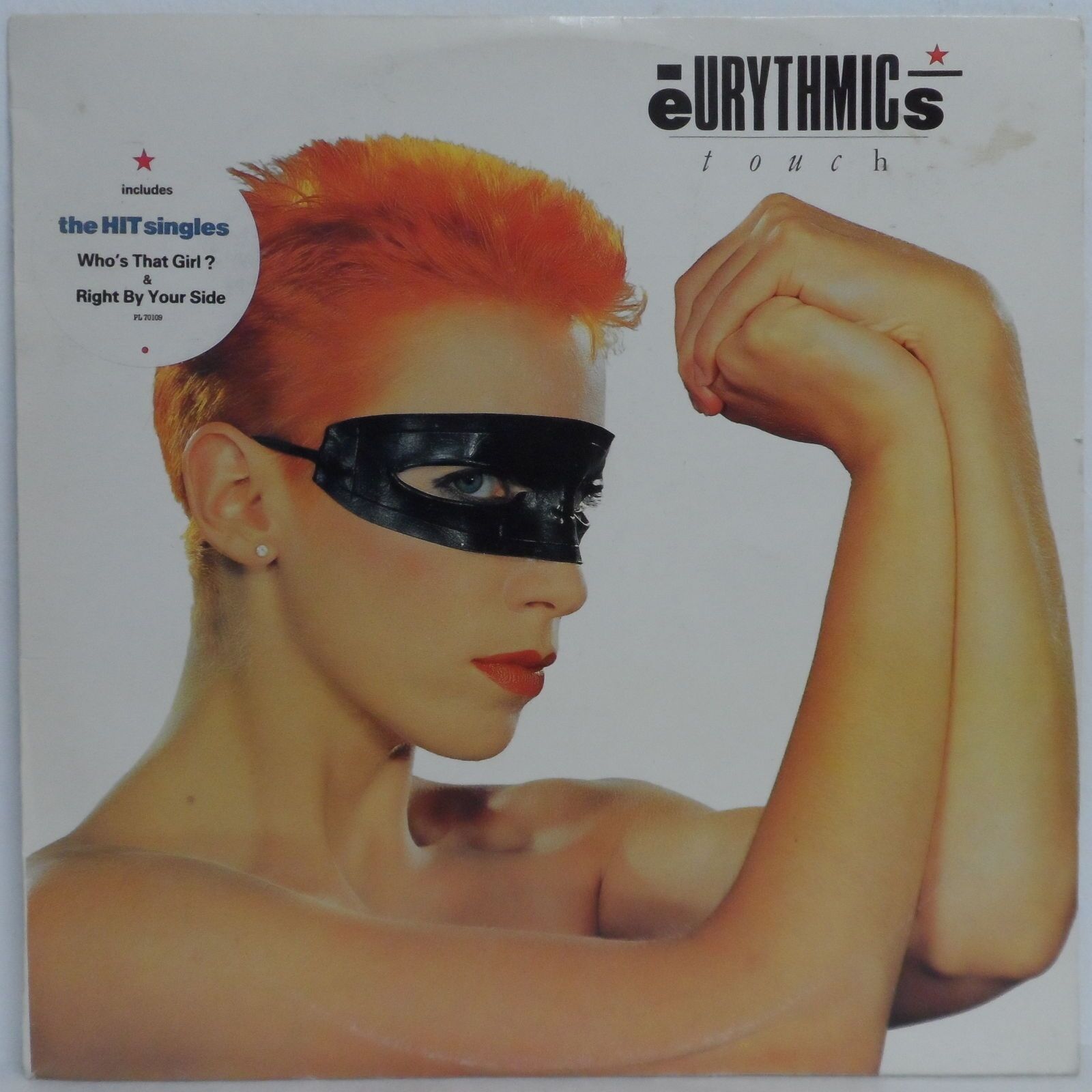 Eurythmics – Touch LP 12″ Vinyl Record Orig. 1983 Israel pressing Annie Lenox
