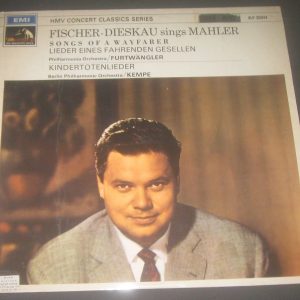Fischer Dieskau – Sings Mahler . Furtwangler / Kempe . Hmv EMI XLP 30044 LP