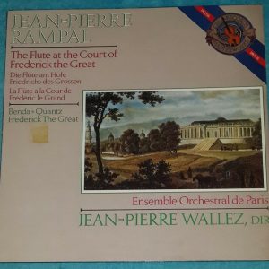 Flute Concertos Rampal Ensemble Orchestral De Paris Jean-Pierre Wallez CBS LP EX