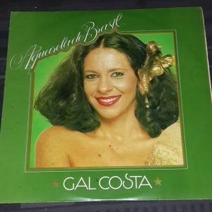 Gal Costa – Aquarela do Brasil PHONODOR 13187 Israeli LP Israel EX