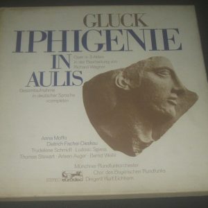 Gluck Iphigenie in Aulis Moffo / Fischer-Dieskau / Eichhorn   Eurodisc  2 LP Box