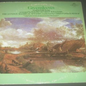 Greensleeves English Folk Songs London Madrigal Singers / Bishop  Seraphim LP